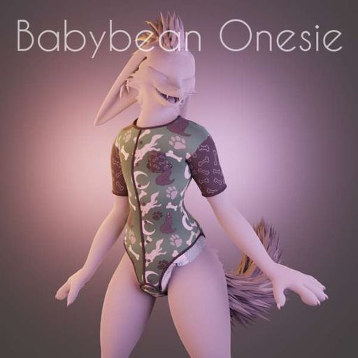 Rexouium babybean onesie