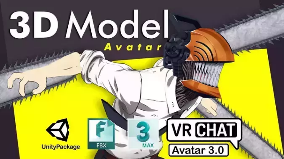 Screenshot 2025-11-16 at 13-07-31 Chainsaw Man Avatar VRChat 3D model rigged CGTrader.png