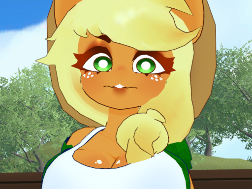 CryptaCurves MLP Applejack Bonfie.png