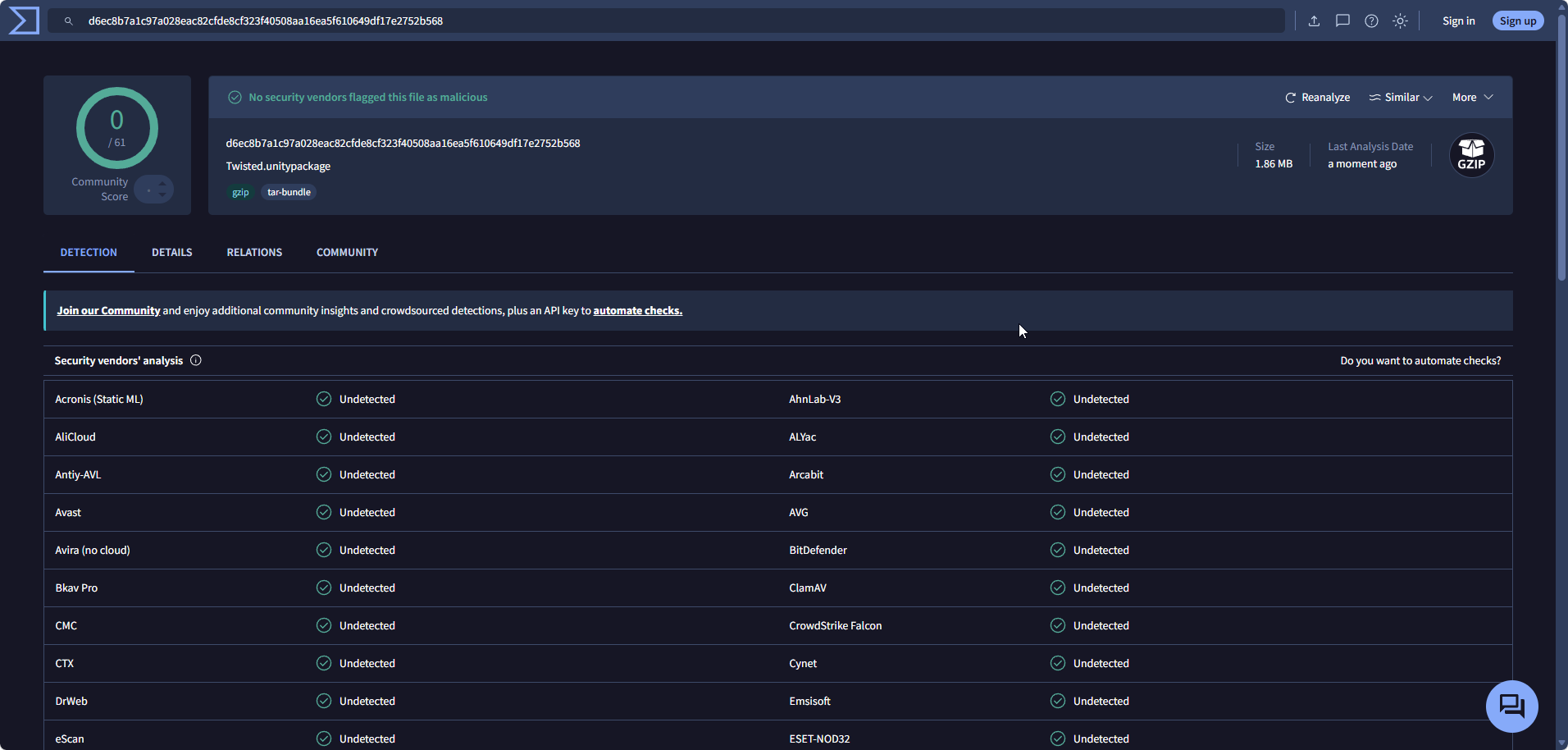 VirusTotal