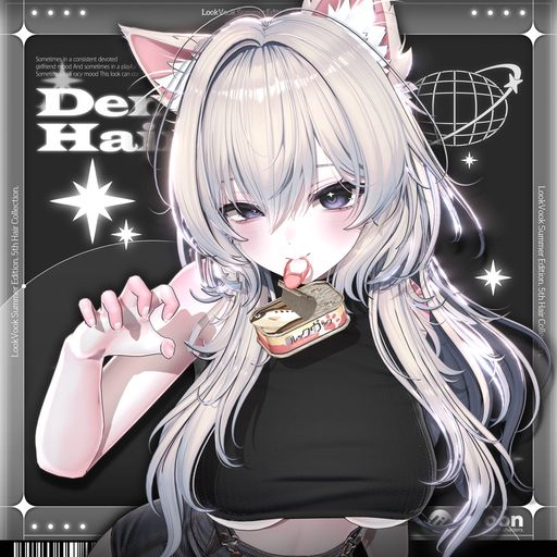 GIFT: ✨❕セール中❕✨【20アバター対応】 𝐋𝐕.𝟏𝟎+ Denim_Hair