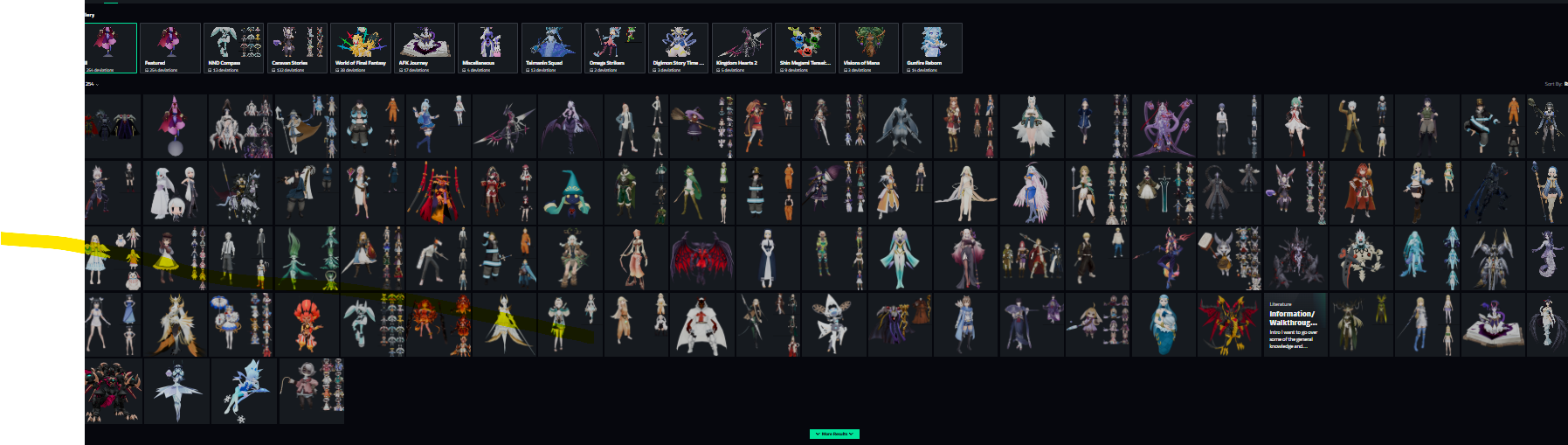 the ultimate monster girl mega dump of blend files and fbx's ...